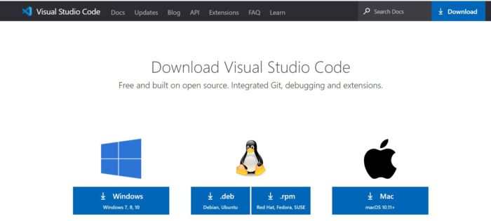 download visual studio code mac